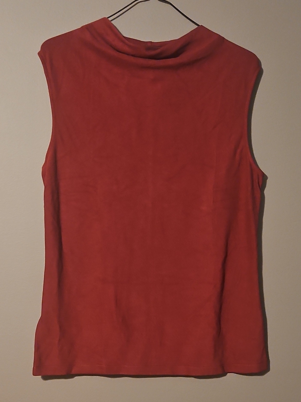 Ann Taylor Sleeveless Tank in Deep Red